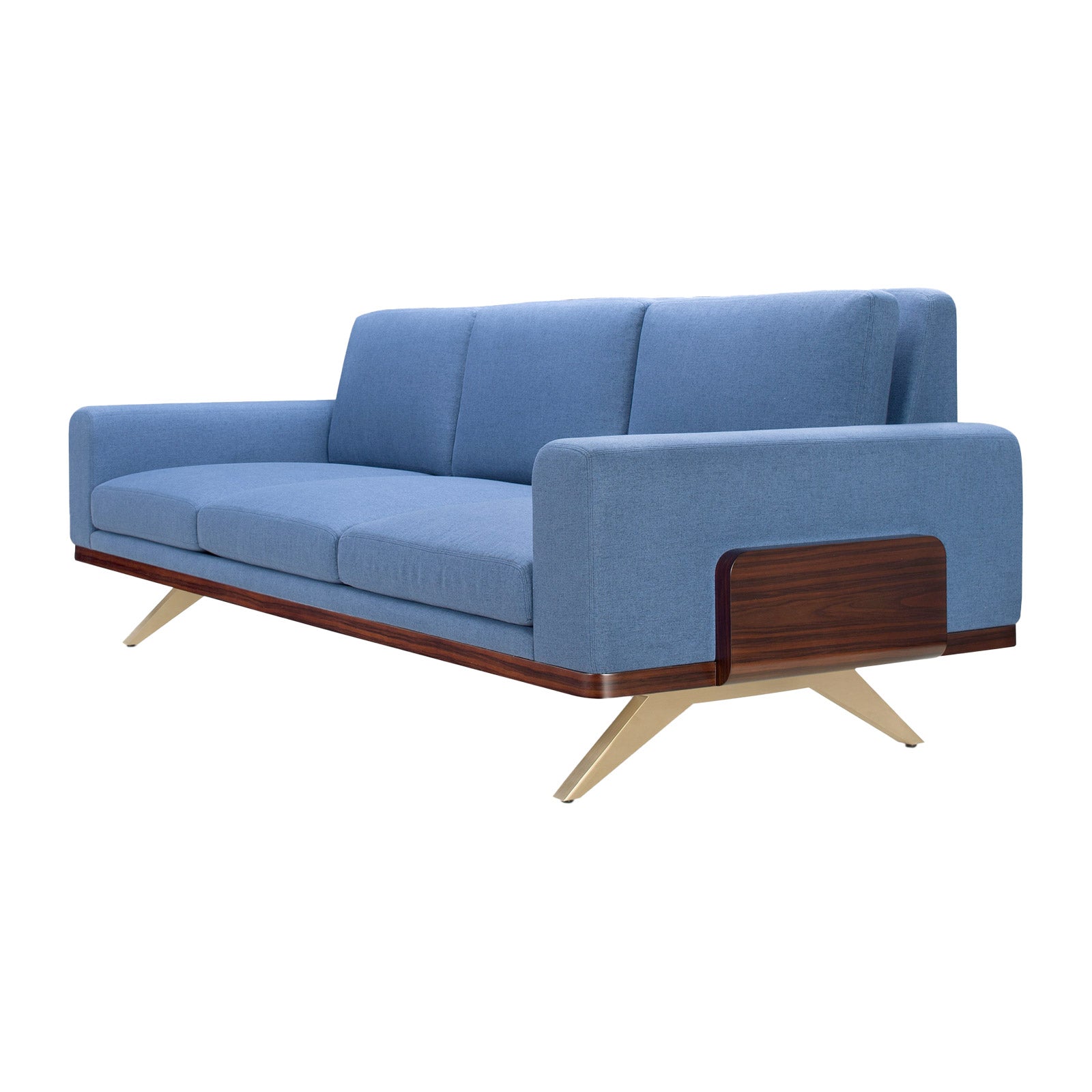 Wrap Sofa (Upholstered Back)