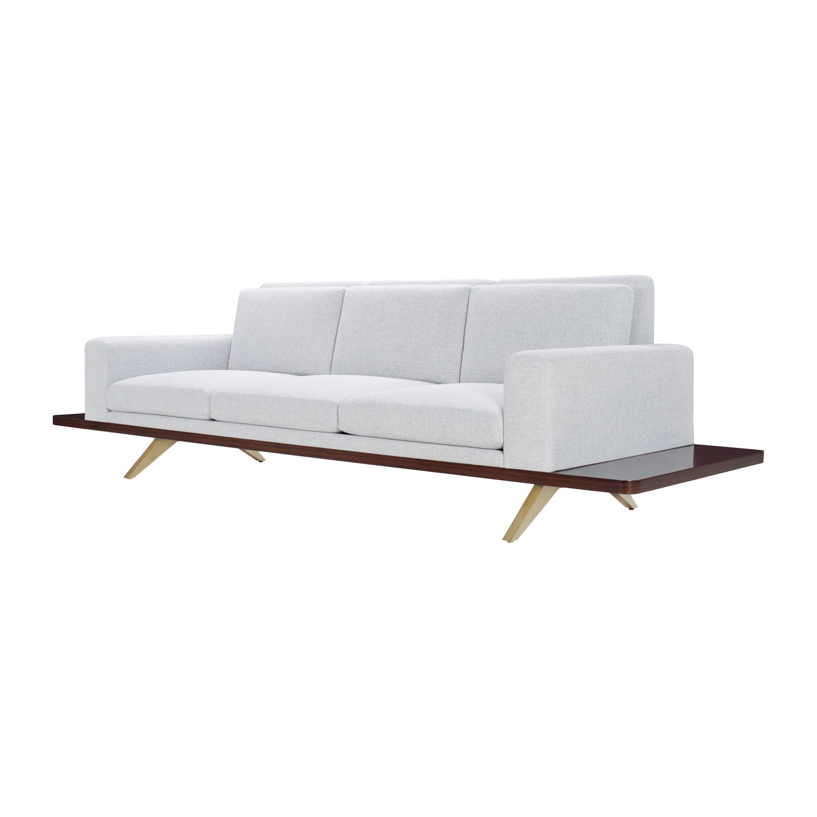 Platform Sofa (Upholstered Back)