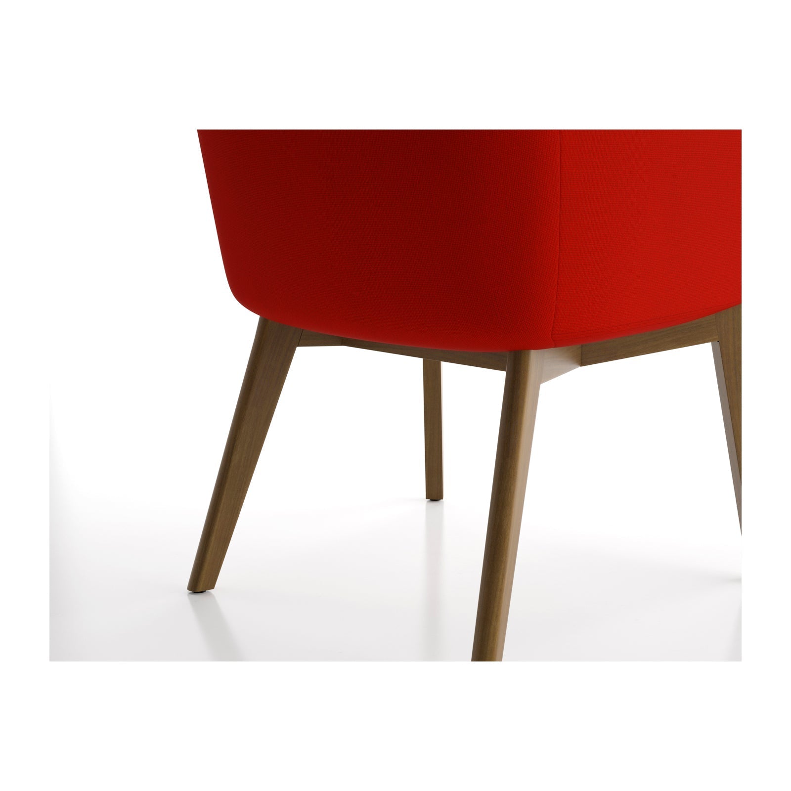 Bing Guest Chair Wood Legs