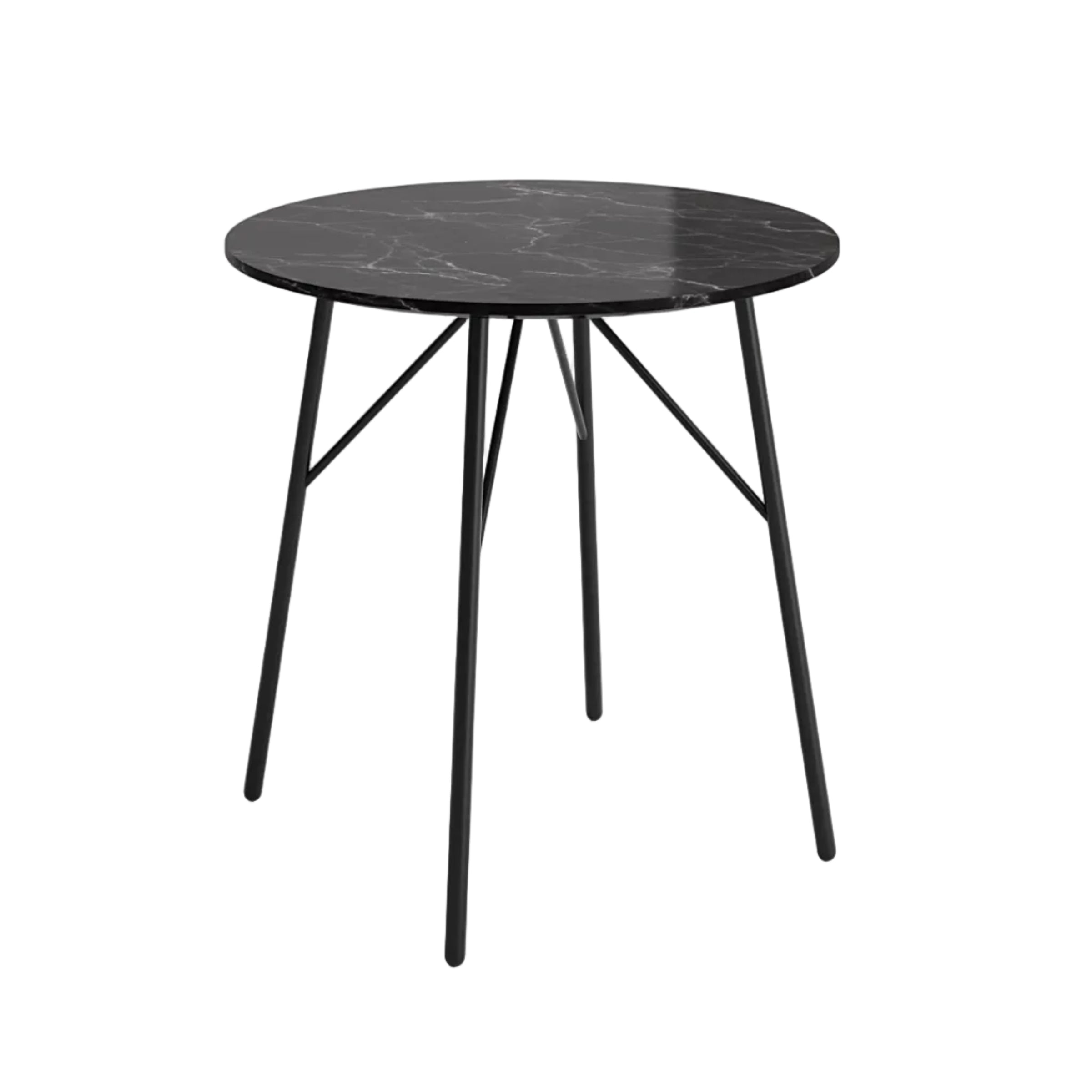 Bing Side Table Tubular Base