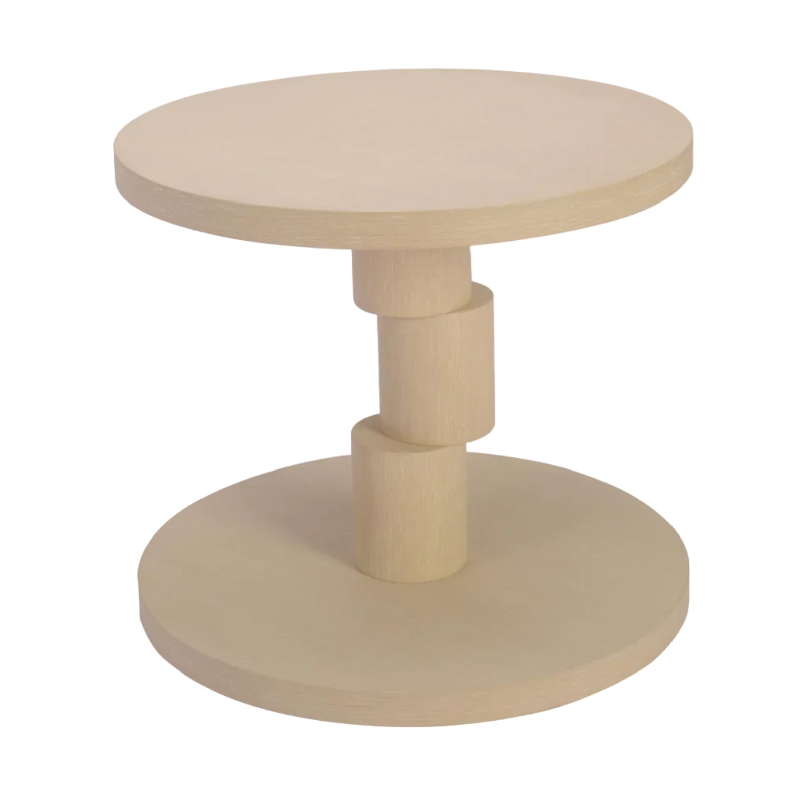 Domicile Round Broken Column Side Table