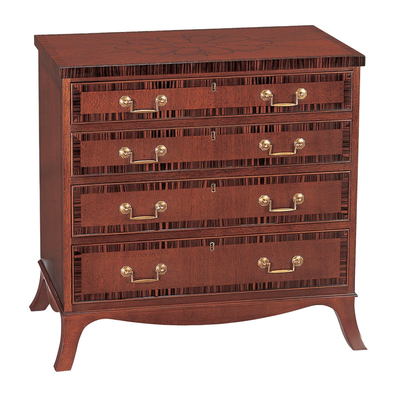 Small Chest of Drawers with 4 Drawers & 1 Pull Out Tray