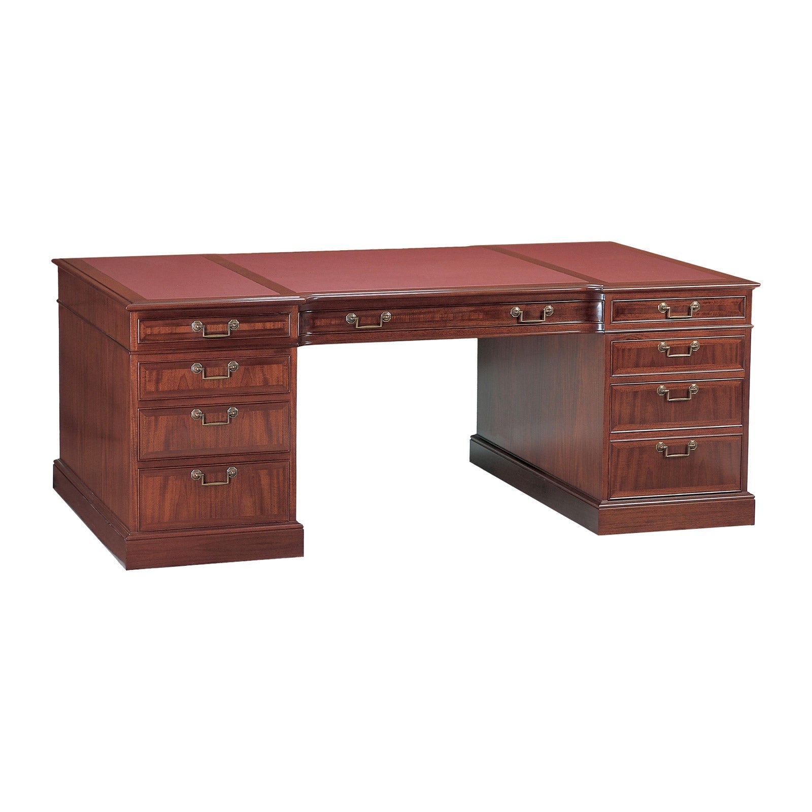 Partners Desk With 8 Drawers