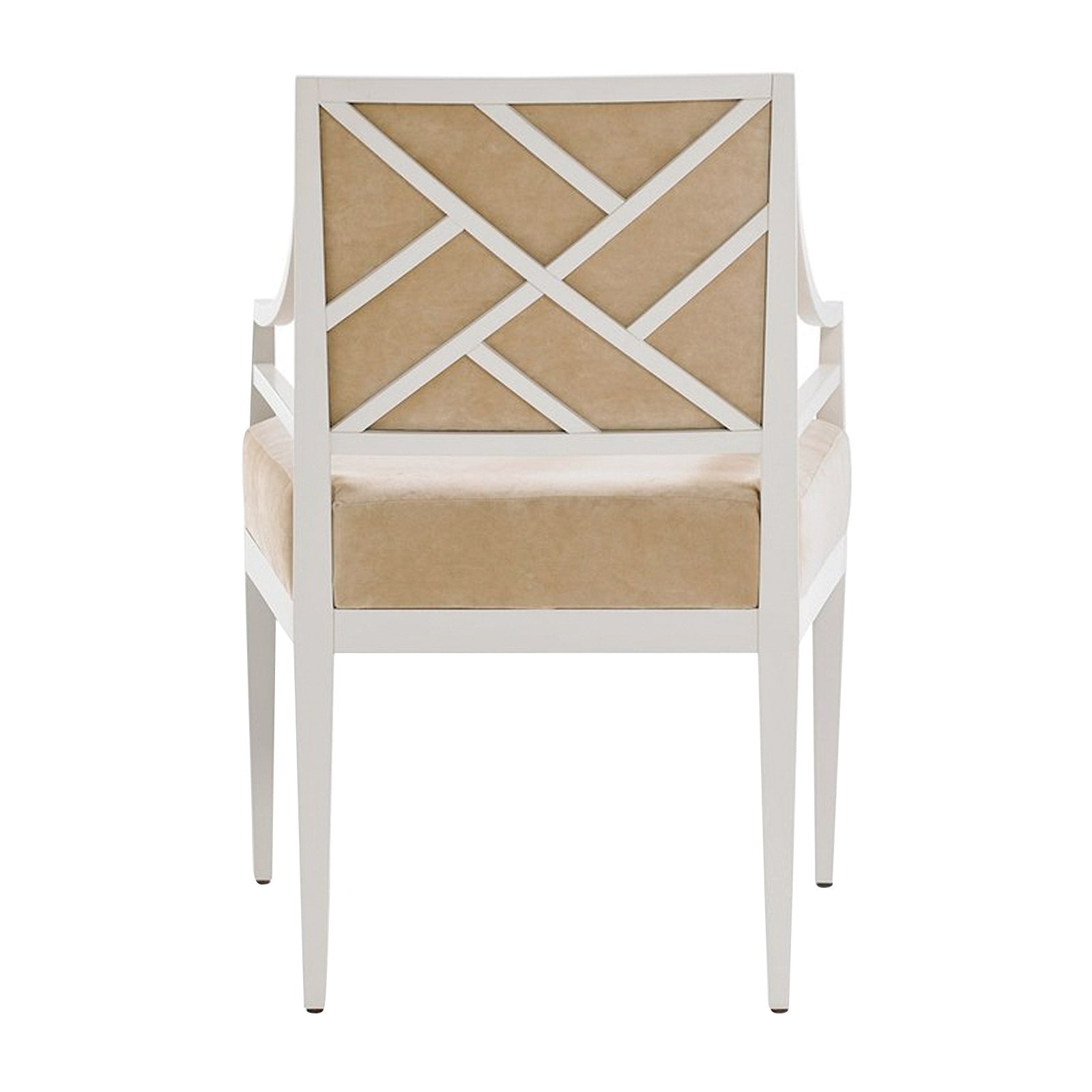 Upholstered Back Arm Chair