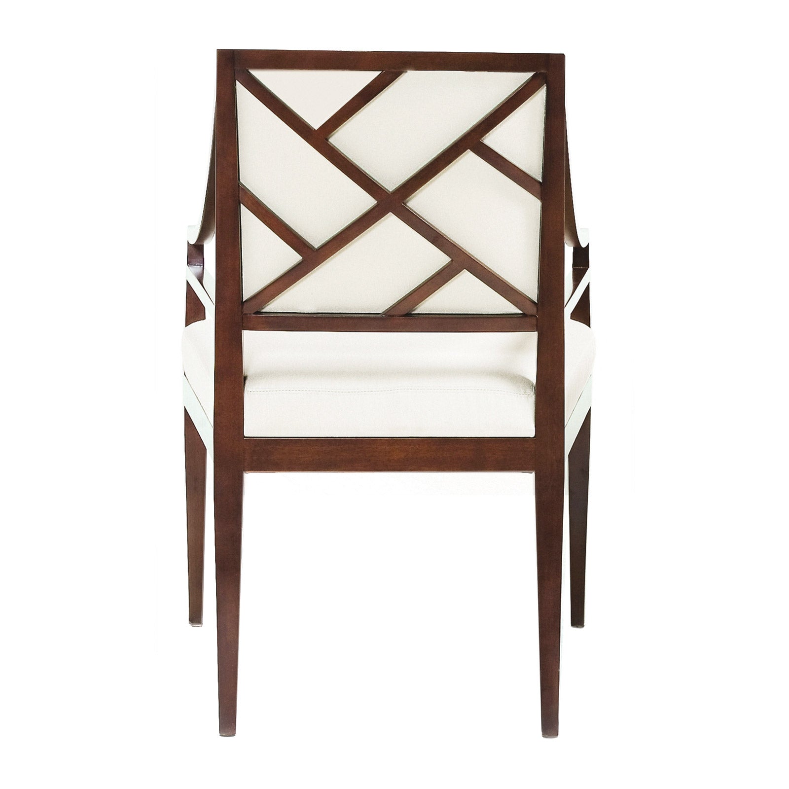 Upholstered Back Arm Chair