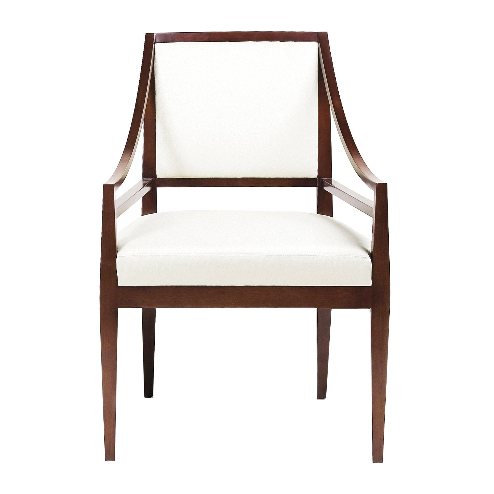 Upholstered Back Arm Chair