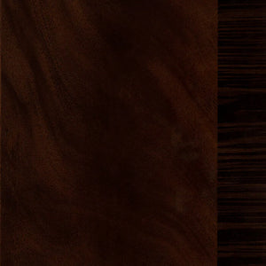 Swirl Mahogany Veneer & EV Ebony Border