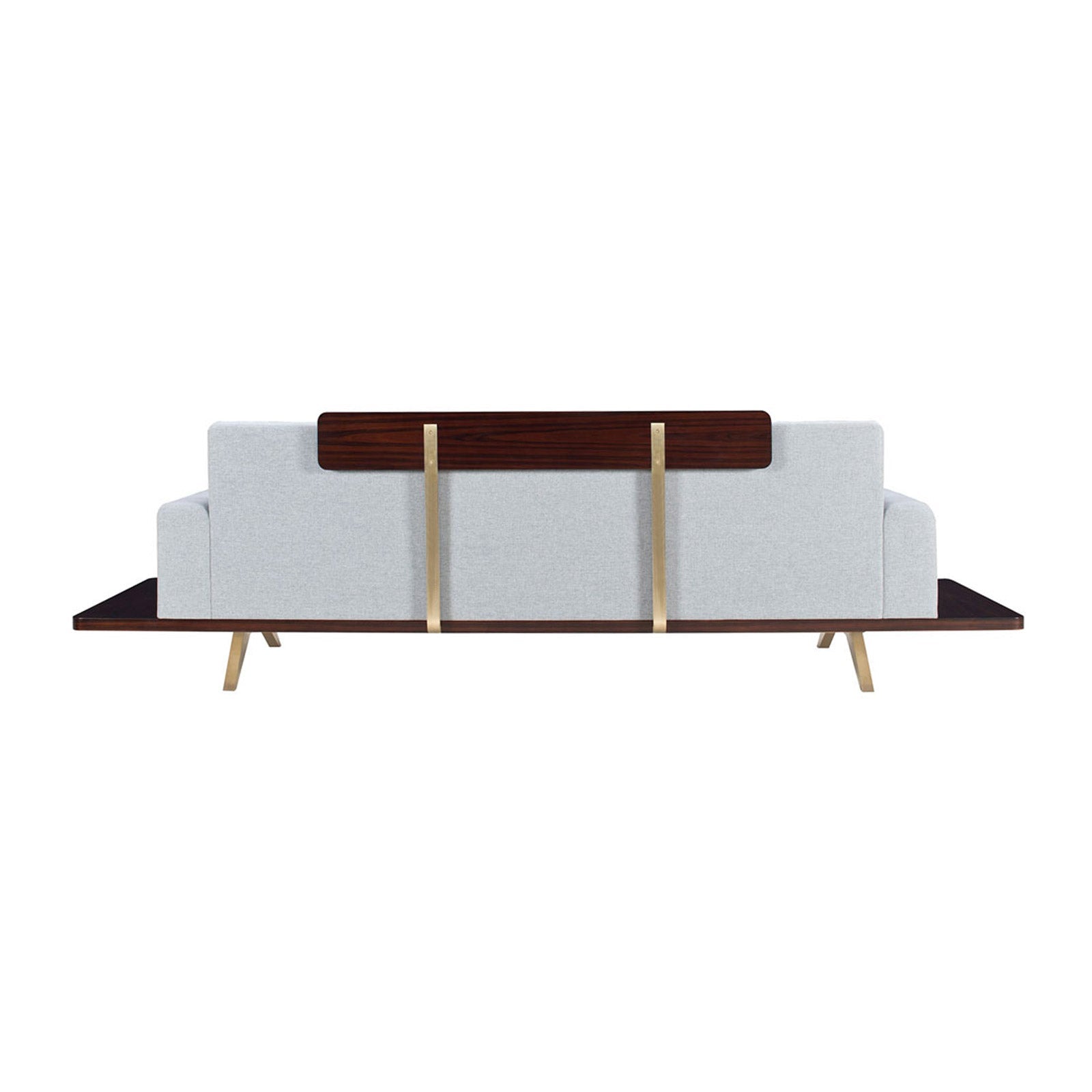 Platform Sofa (Wood Back)