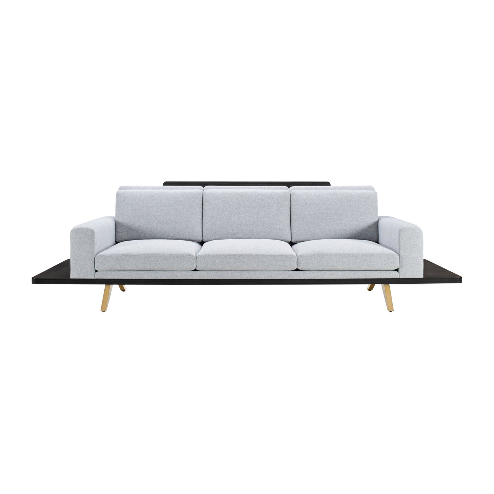 Platform Sofa (Wood Back)