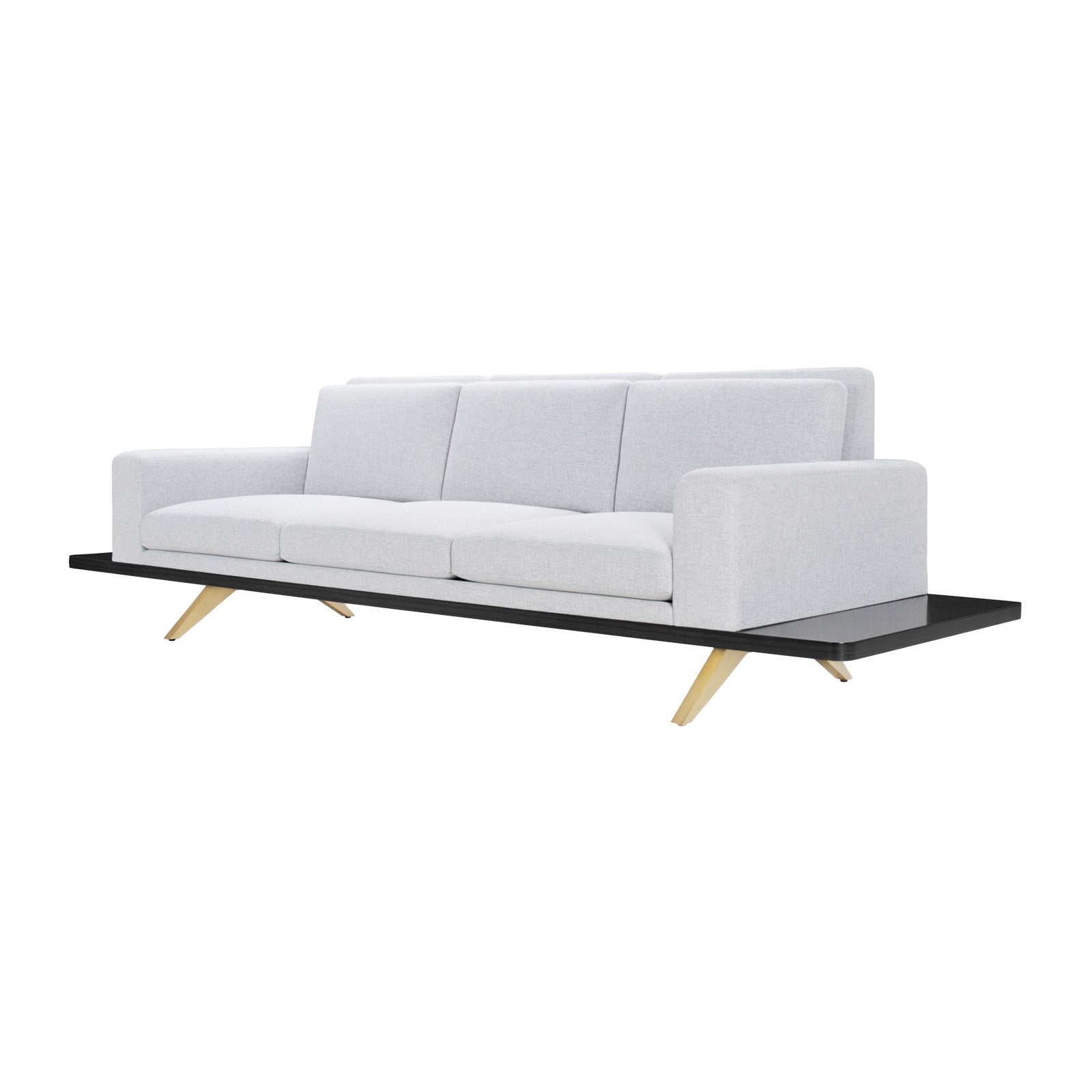Platform Sofa (Upholstered Back)