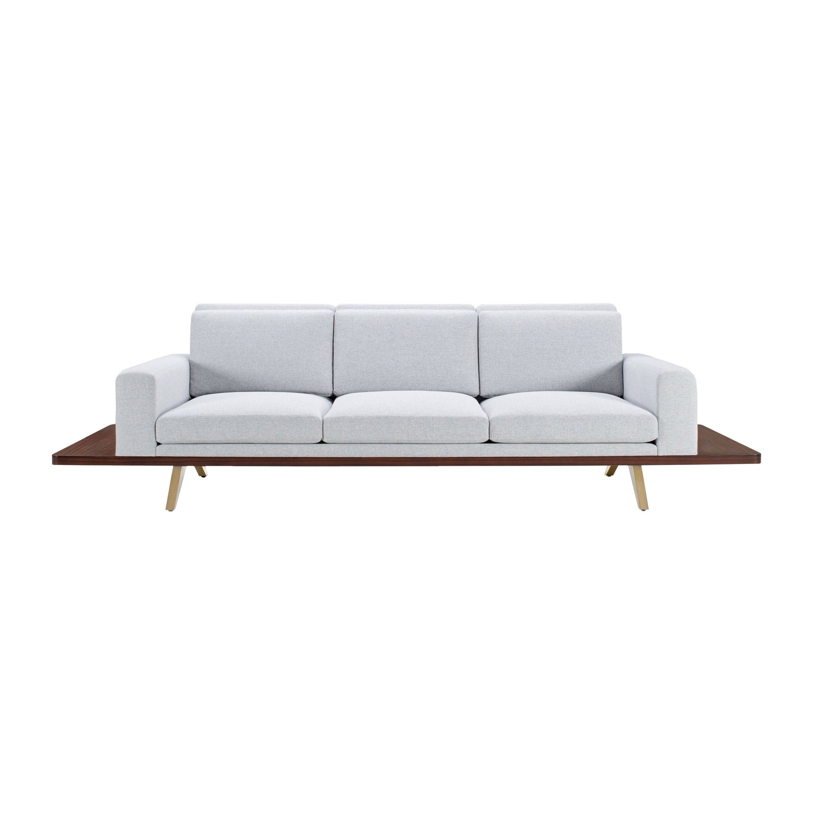 Platform Sofa (Upholstered Back)