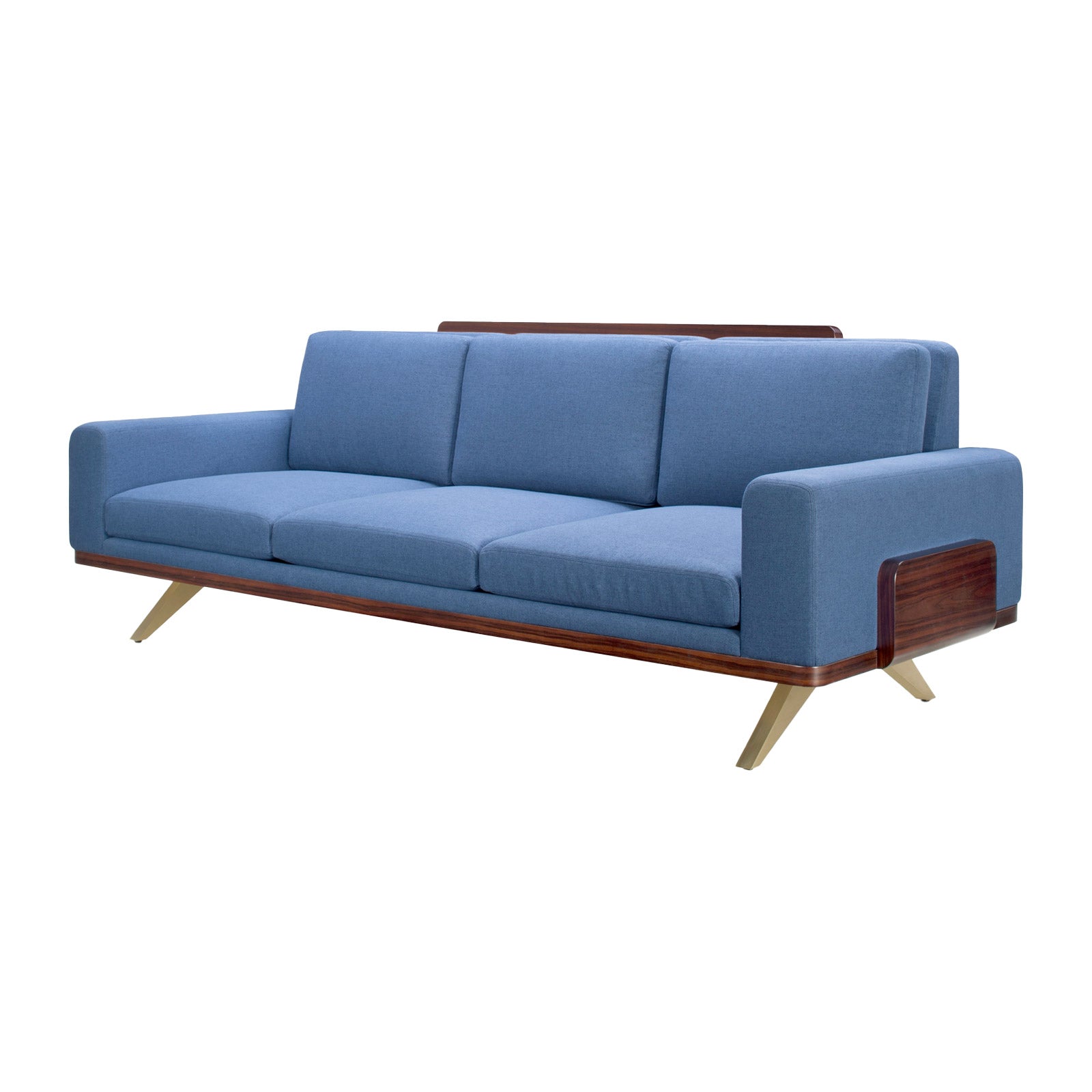 Wrap Sofa Wood Back