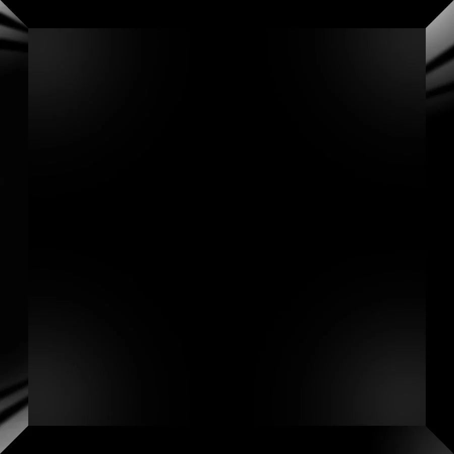 Black mirror with a subtle gradient