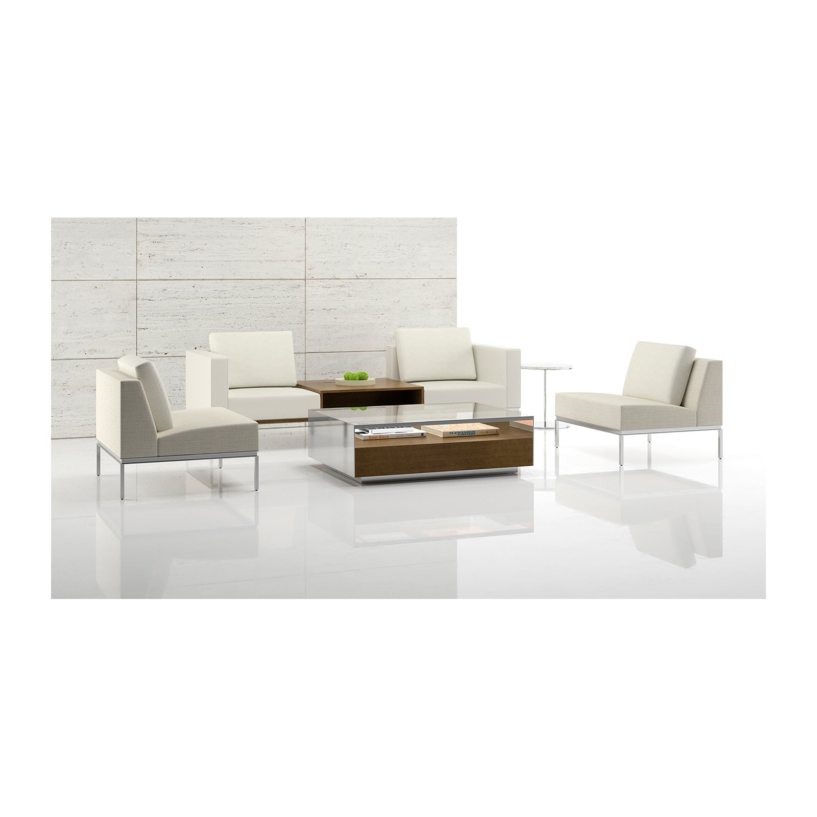 Span One Armless Lounge Chair
