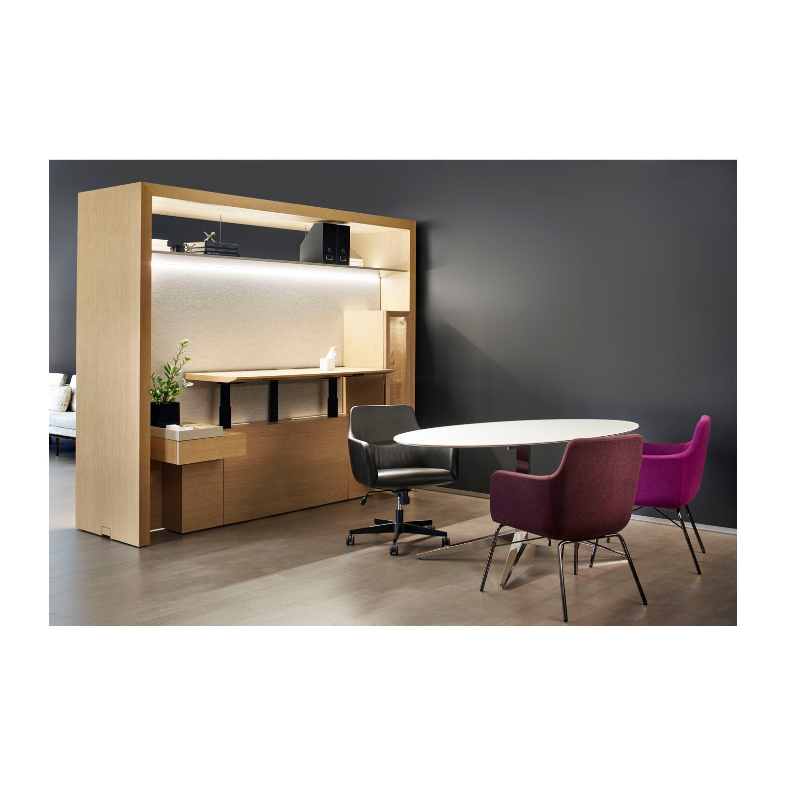 Bing Guest Chair Tubular Base
