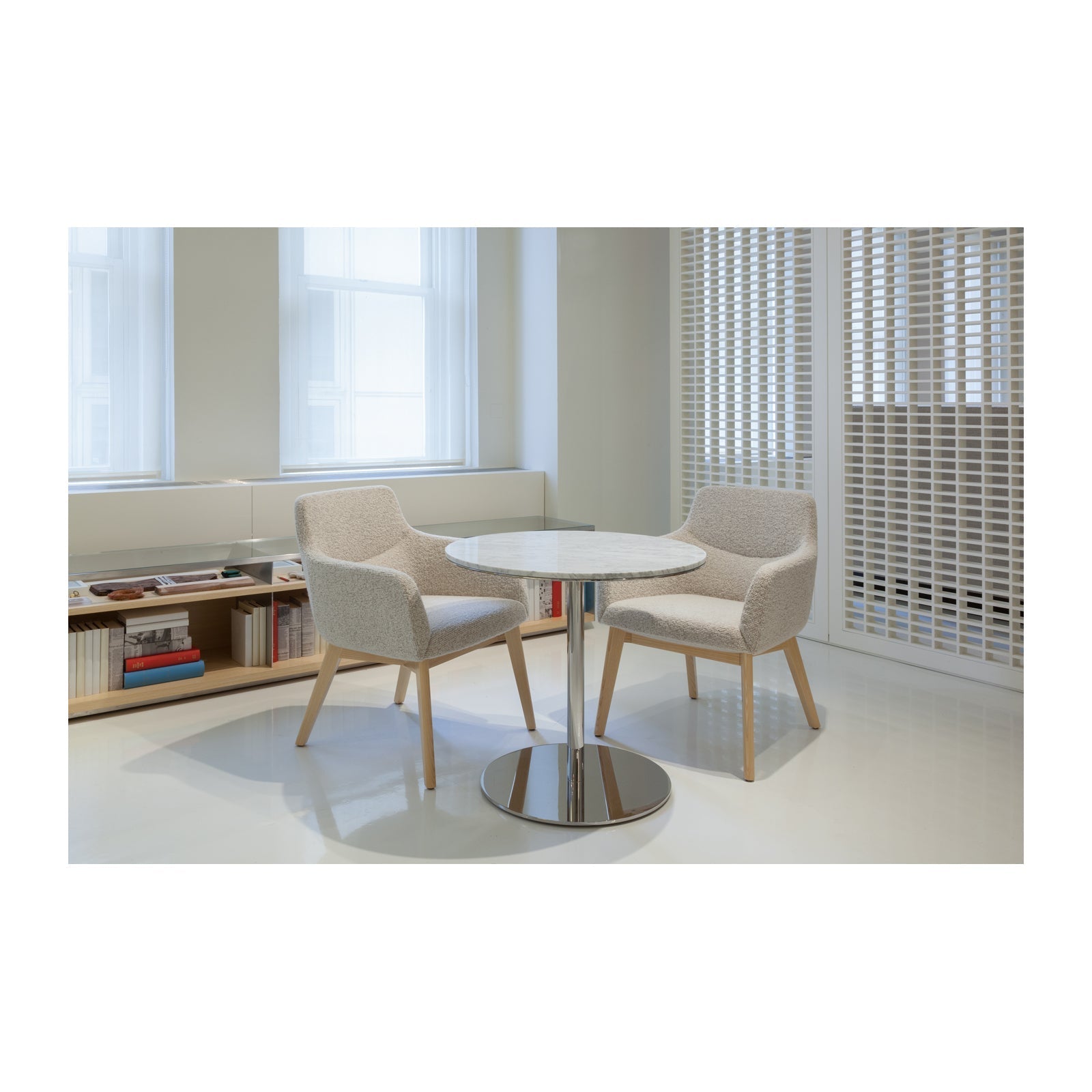 Bing Guest Chair Wood Legs