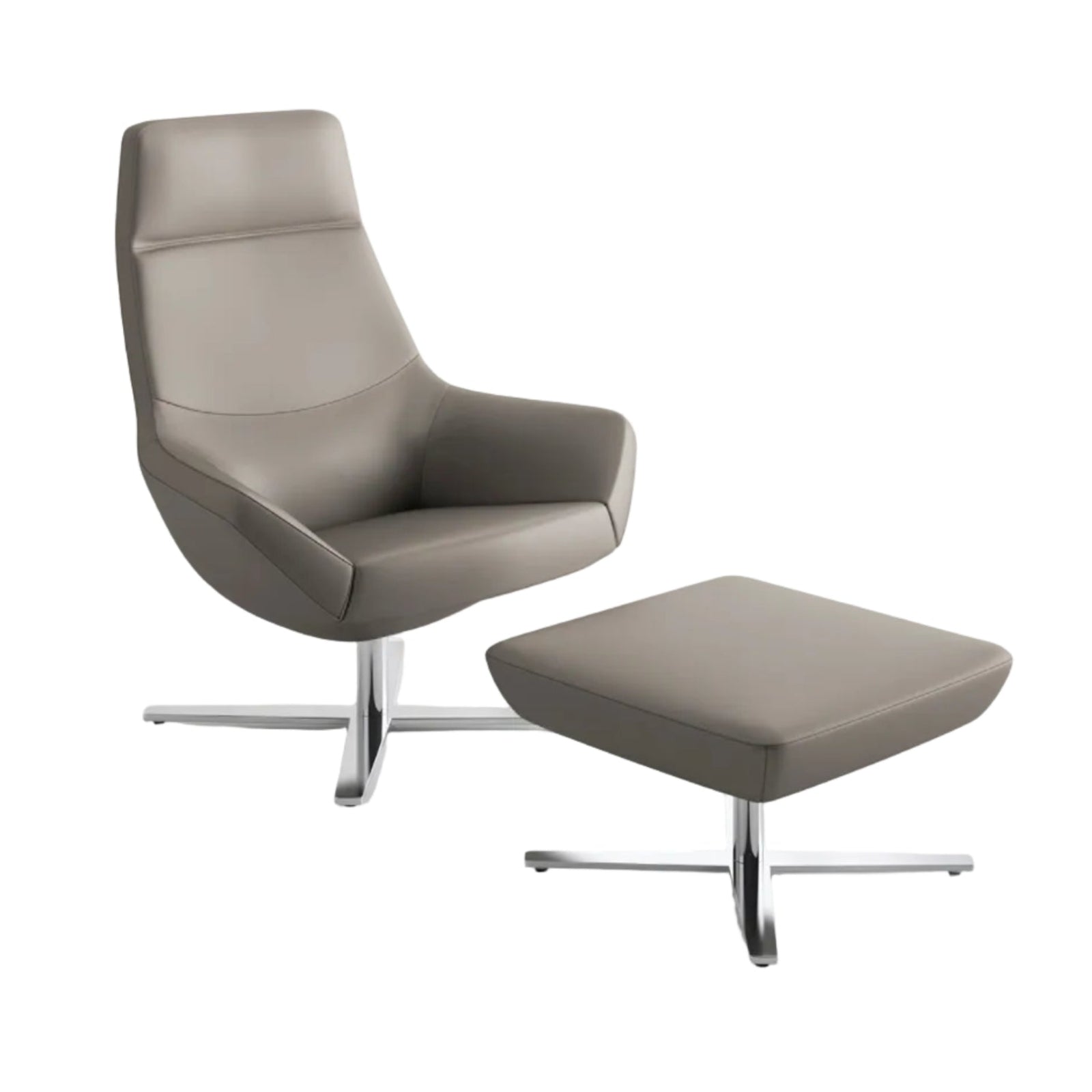 Bing High Back Luxe Lounge 4 Star Base