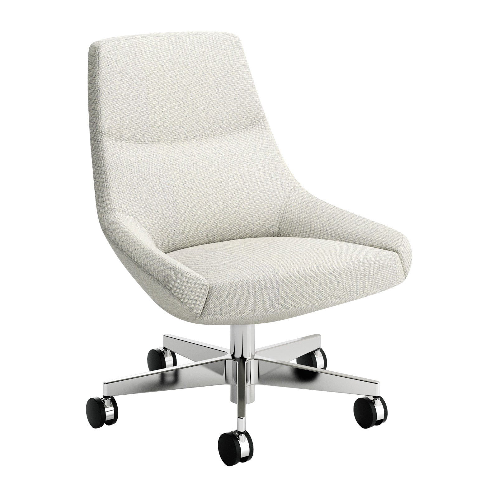 Bing Mid Back Work Lounge 5 Star Caster Base