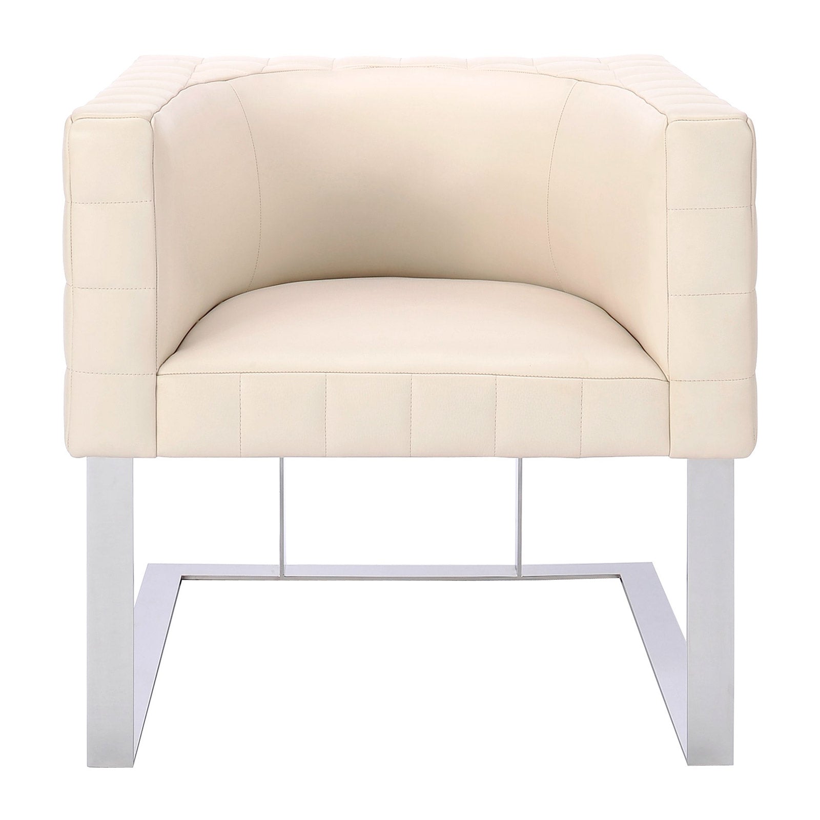 E.E. Tufted Cube Chair