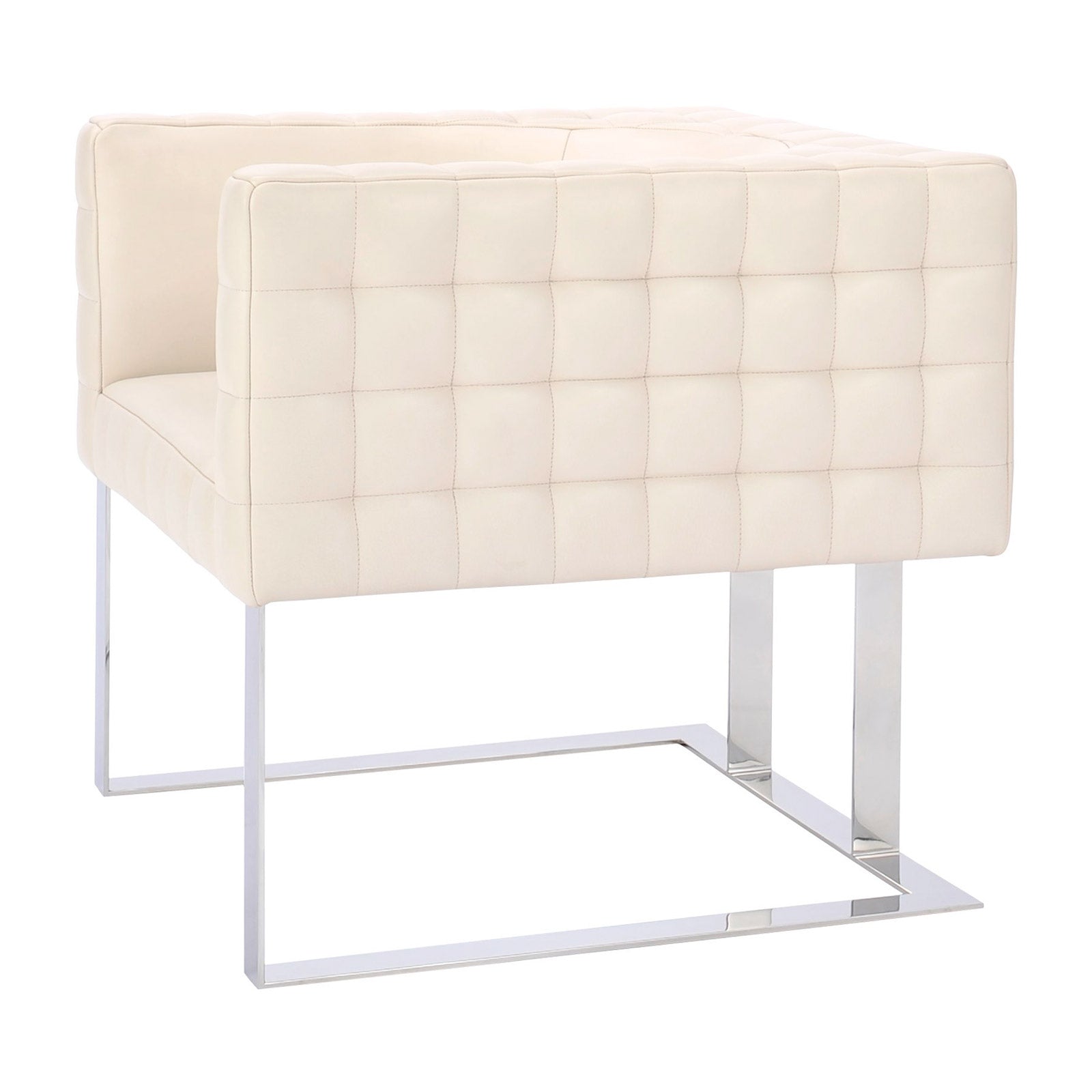 E.E. Tufted Cube Chair