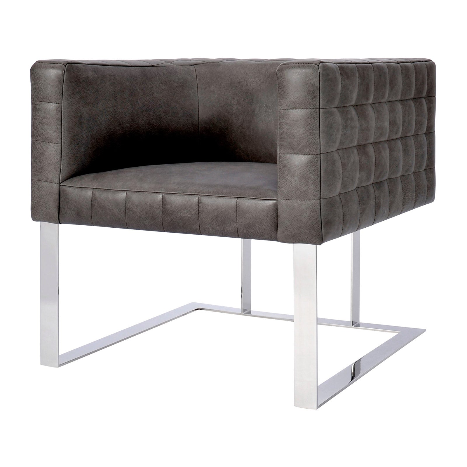 E.E. Tufted Cube Chair