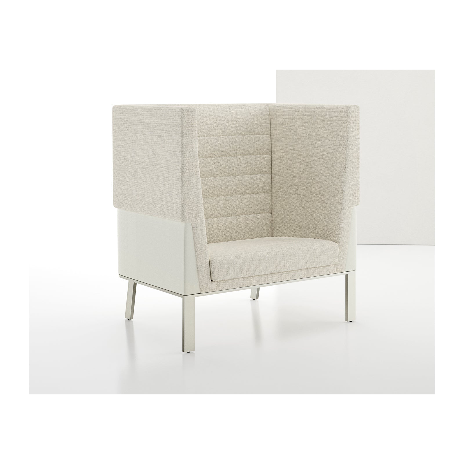 Ava High Back XL Lounge Chair Upholstered Back