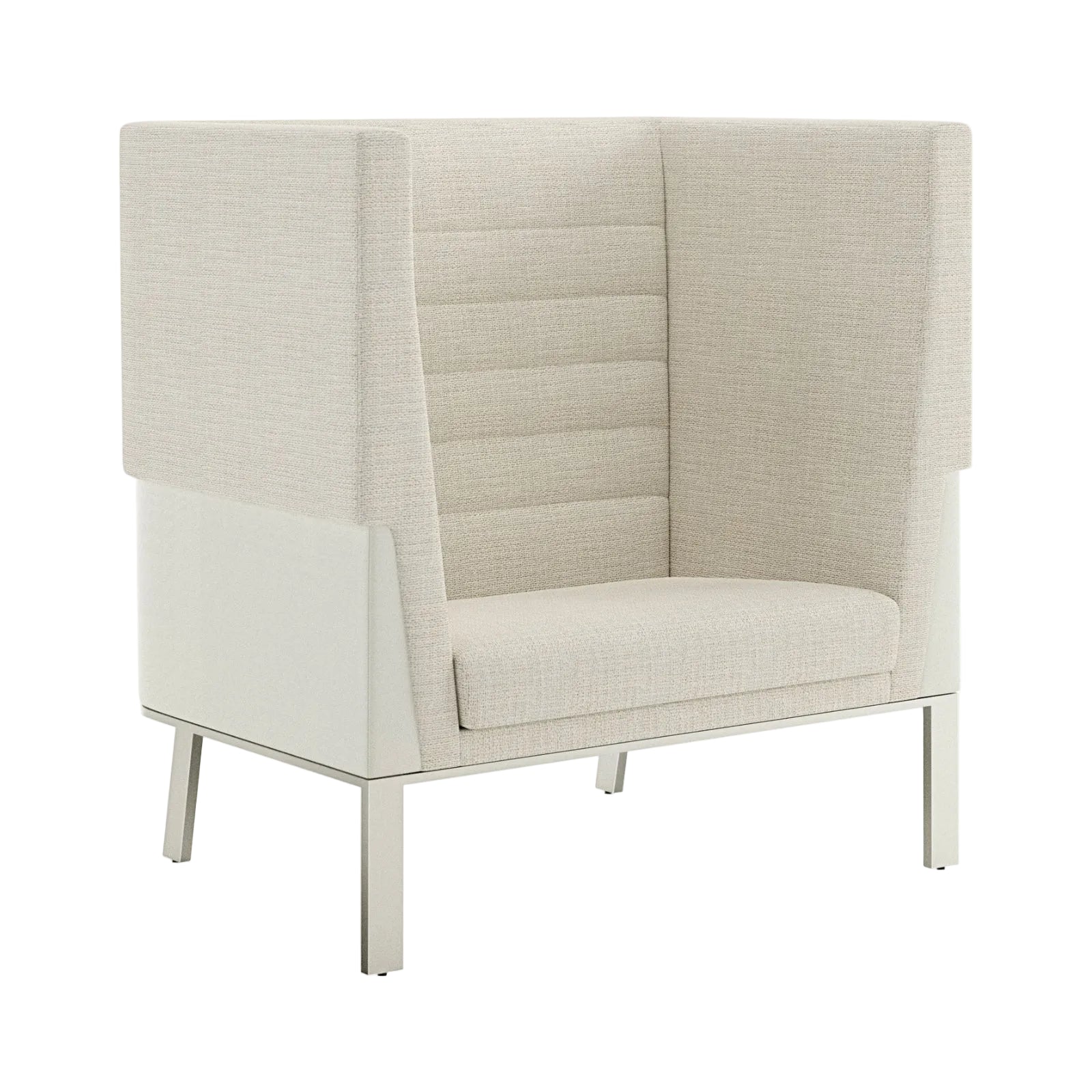 Ava High Back XL Lounge Chair Upholstered Back