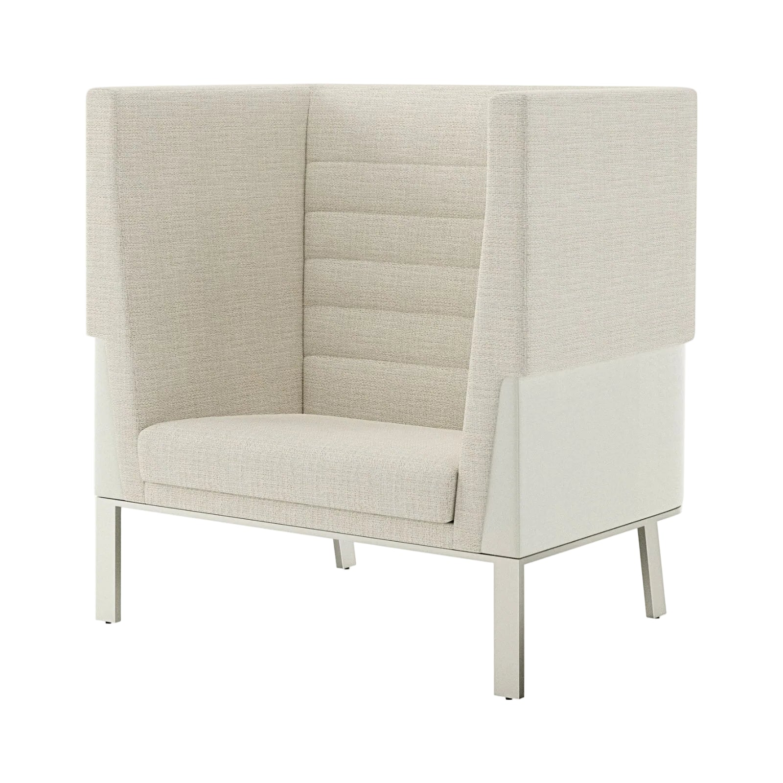 Ava High Back XL Lounge Chair Upholstered Back