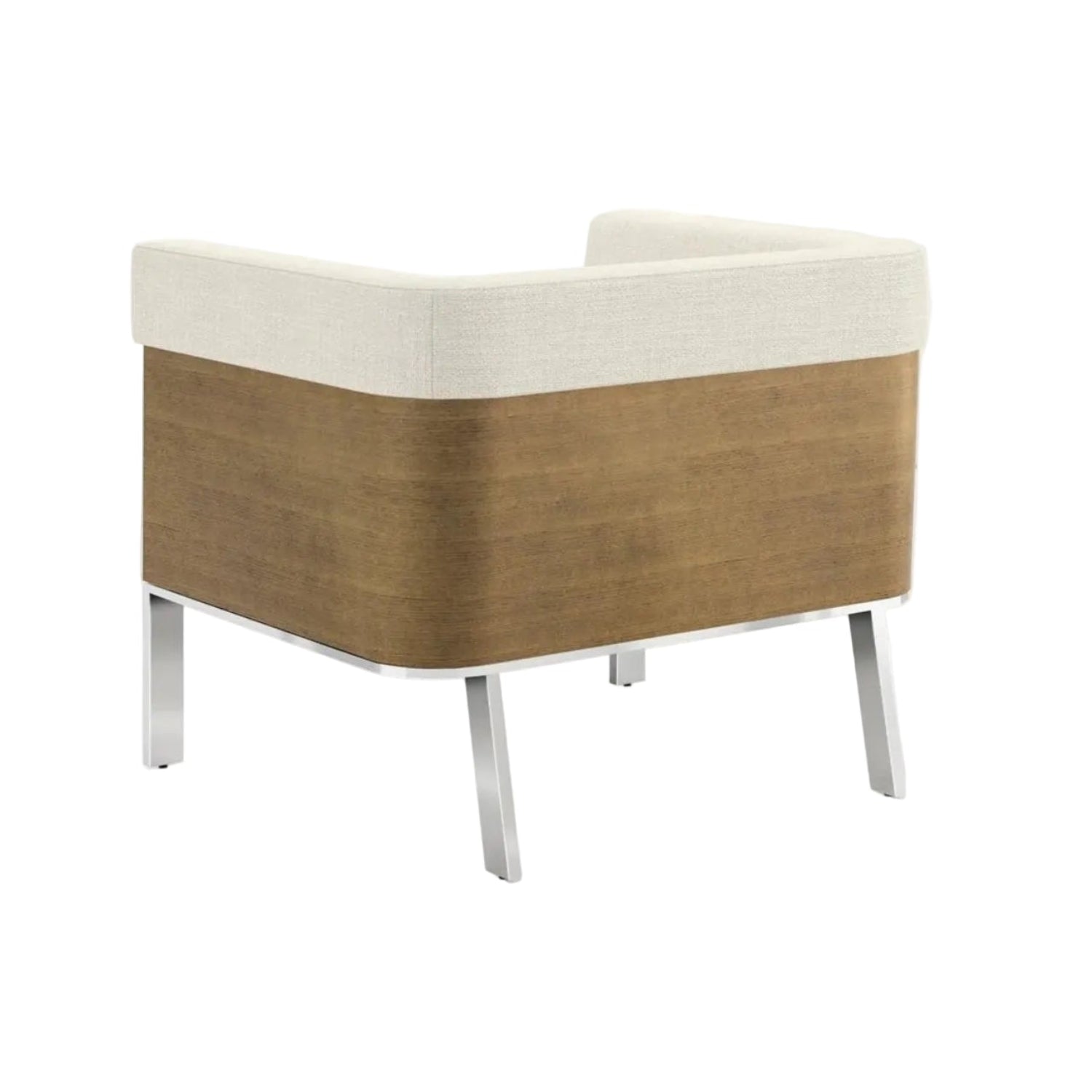 Ava Lounge Chair Wood Back