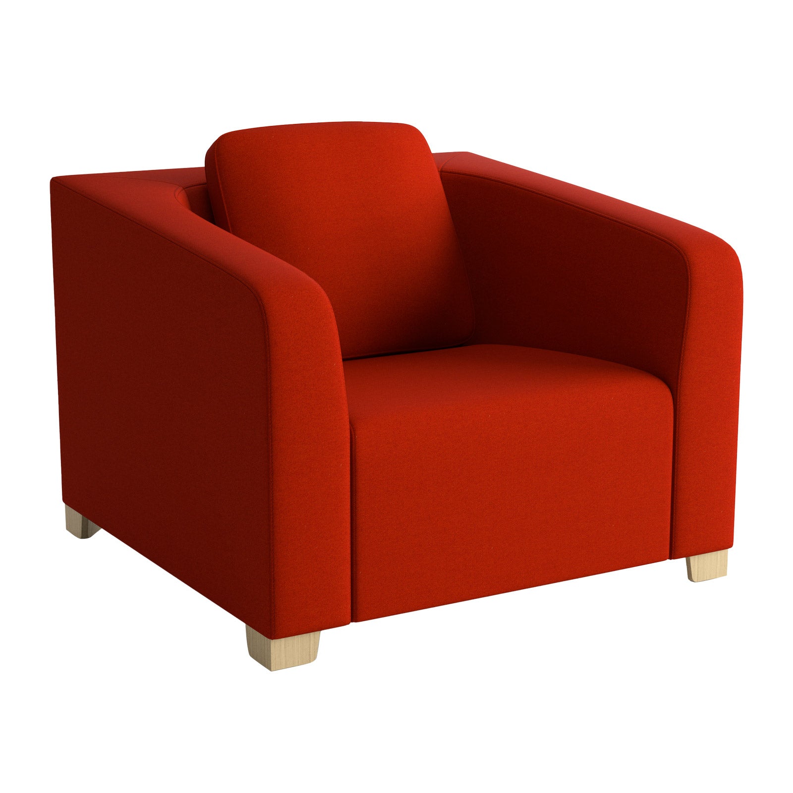 Ellsworth Two Lounge Chair Upholstered Back
