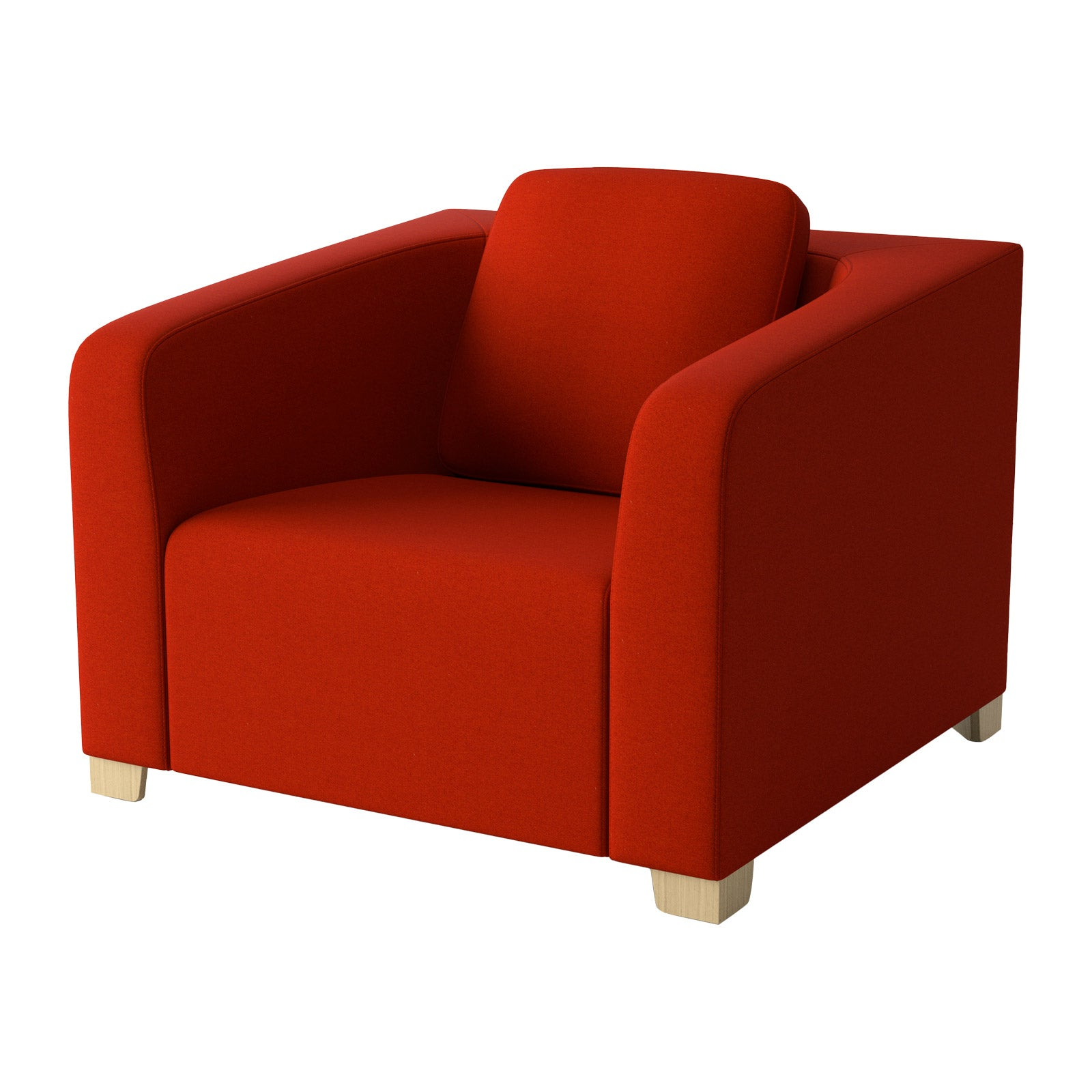 Ellsworth Two Lounge Chair Upholstered Back
