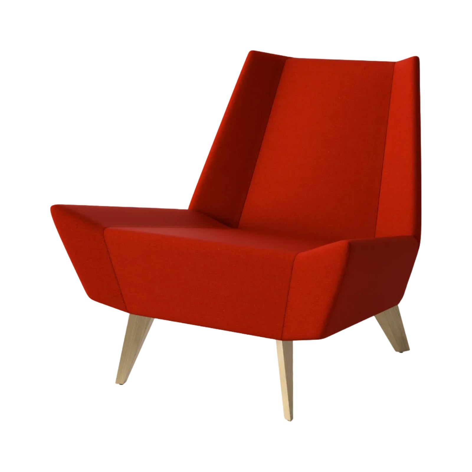 Avant Lounge Chair Upholstered Back